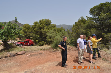 Benicàssim concluye las labores de prevención de incendios en la zona del FIB Benicàssim concluye las labores de prevención de incendios en la zona del FIB