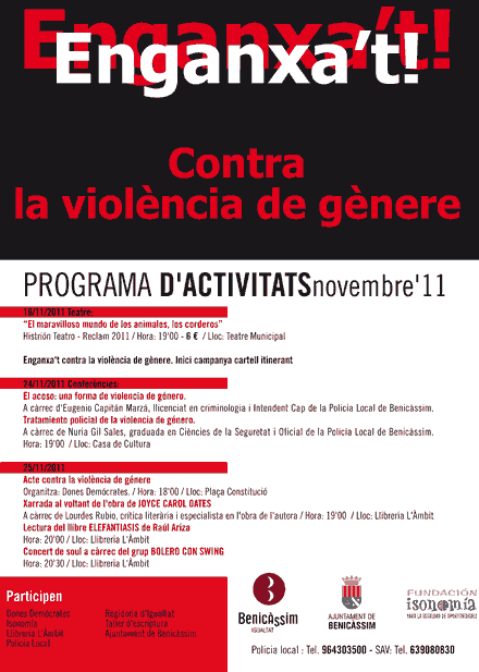 Campaña Violencia de genero Benicasssim Campaña Violencia de genero Benicasssim