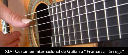 Concurso de Carteles del XLVI Certámen Internacional de Guitarra “Francesc Tárrega” Concurso de Carteles del XLVI Certámen Internacional de Guitarra “Francesc Tárrega”