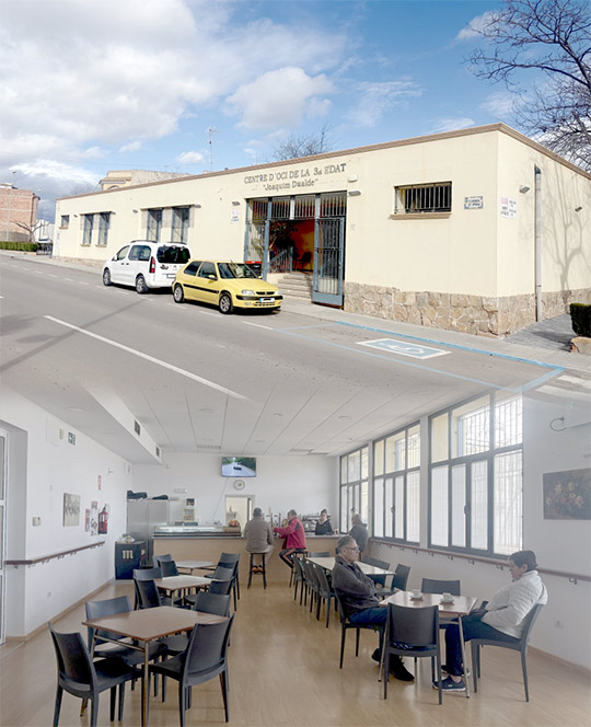 El Centro de Envejecimiento Activo de Betxí recupera la actividad habitual con espacios más accesibles 