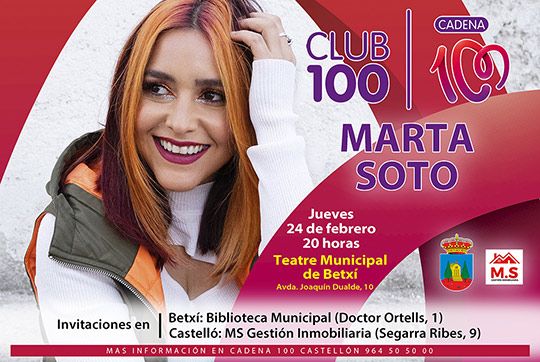Concierto de Marta Soto en Betxí