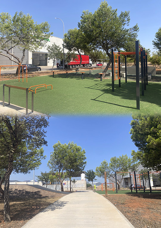 Betxí construirá un rocódromo de tres metros de altura junto al circuito de 'parkour'
