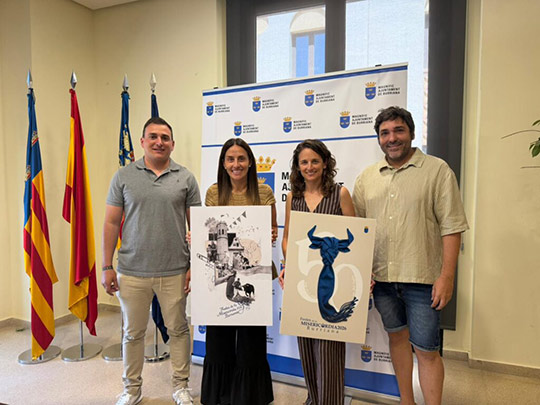 Manuel Candau López, ganador del concurso del diseño del cartel anunciador de las Fiestas de la Misericordia 2026 de Burriana