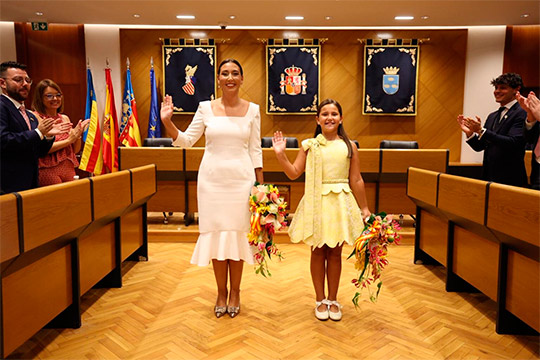 Alba Vilarroig e Inés Panís, Reinas Falleras de Burriana 2027