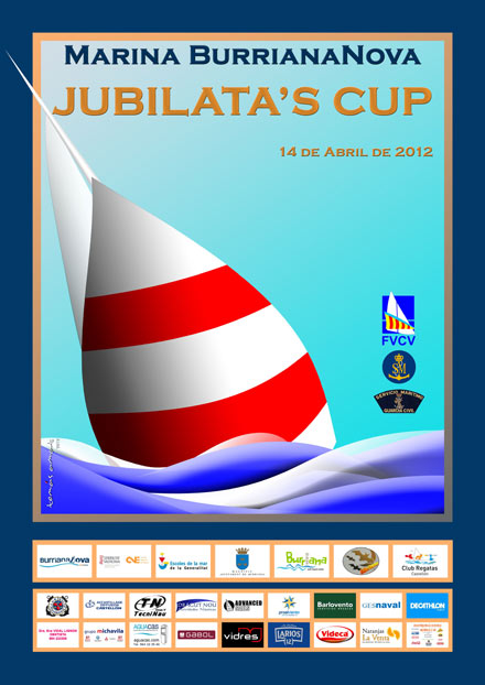 Jubilata´s cup, regata social que se celebrará en aguas de Burriana el día 14 de Abril de 2012