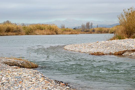 Burriana y el río Mijares