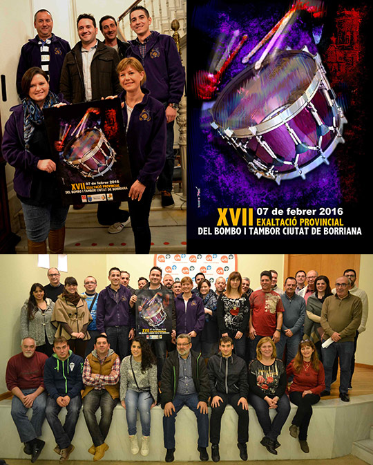 Juan Poré recoge los primeros elogios de su cartel para la XVII Exaltació del Bombo i Tambor Juan Poré recoge los primeros elogios de su cartel para la XVII Exaltació del Bombo i Tambor