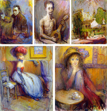 El pintor de Burriana  Pepe Forner expone en el Louvre de París