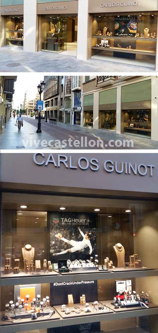 Castellón, Carlos Guinot, joyería Castellón, Carlos Guinot, joyería