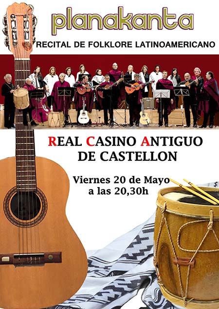 Concierto de Planakanta en el Real Casino Antiguo de Castellón Concierto de Planakanta en el Real Casino Antiguo de Castellón