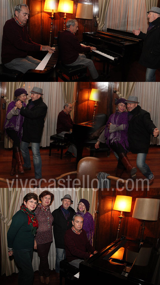 Improvisado tango en los ensayos de Miguel Ángel Trilles Improvisado tango en los ensayos de Miguel Ángel Trilles