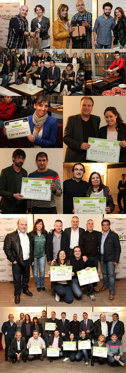 Ganadores de la Ruta de Tapas de Gastronomía Local, Sabores Castellón Ganadores de la Ruta de Tapas de Gastronomía Local, Sabores Castellón