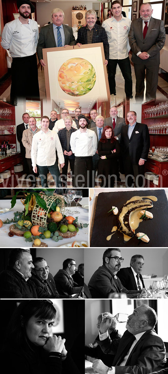 Presentación del menú degustación de Línea Gastronómica Presentación del menú degustación de Línea Gastronómica