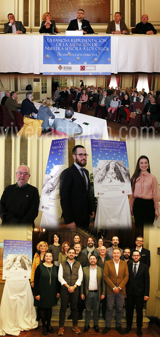 Presentación de la nueva asociación cultural Misteri de Castelló