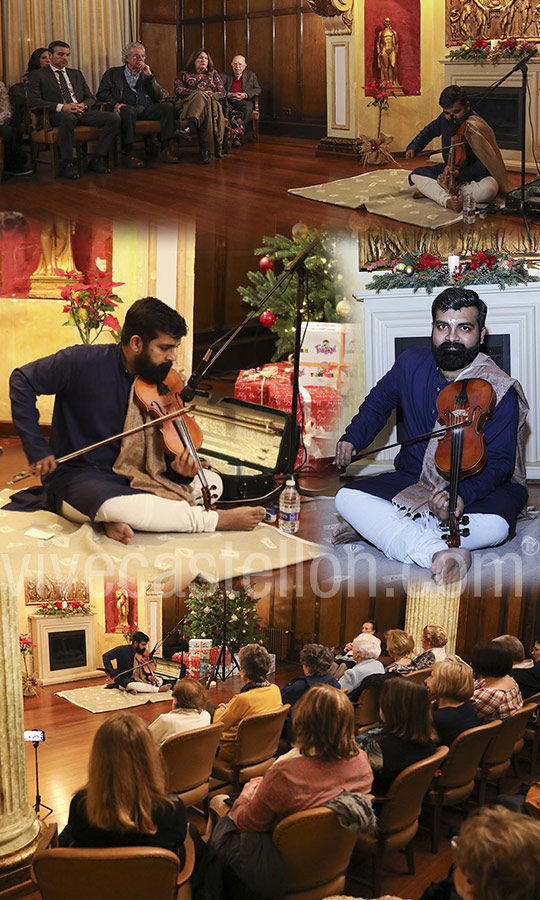 Actuación del violinista Dr. Arun Venkitaraman Actuación del violinista Dr. Arun Venkitaraman