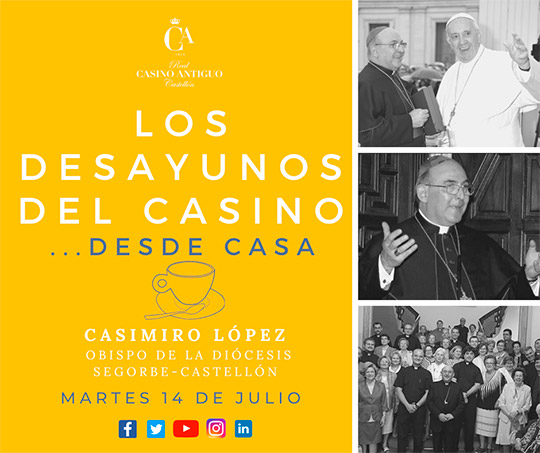 D.Casimiro López en los ´Los Desayunos del Casino... desde casa´