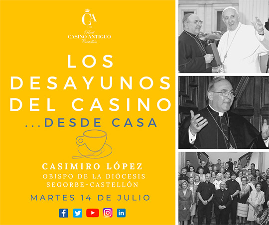D.Casimiro López en los ´Los Desayunos del Casino... desde casa´ D.Casimiro López en los ´Los Desayunos del Casino... desde casa´