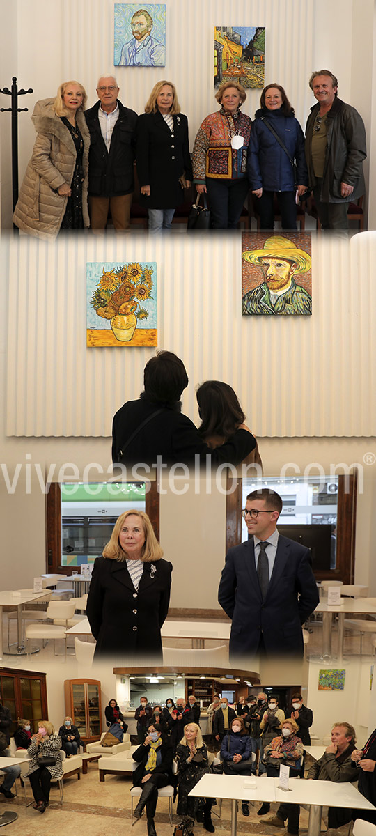 Exposición de Carmen Aldás en homenaje a Van Gogh
