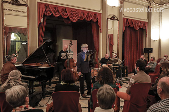 El cuarteto de Esteban Garcia Quartet llenó de ritmo el Real Casino Antiguo de Castellón