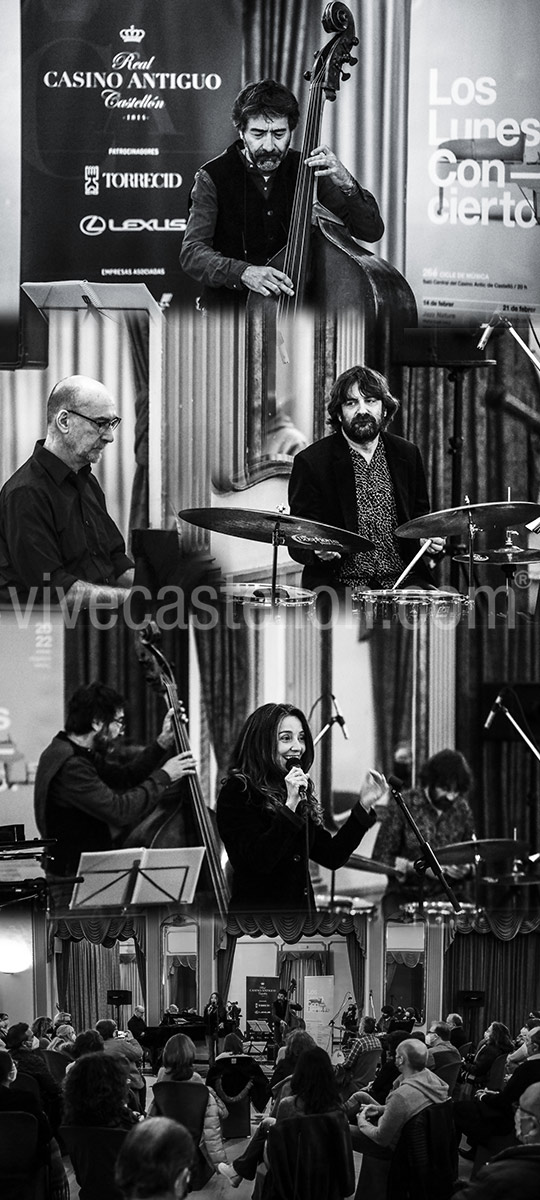 Jazz Nature deleitó al público en el Real Casino Antiguo de Castellón