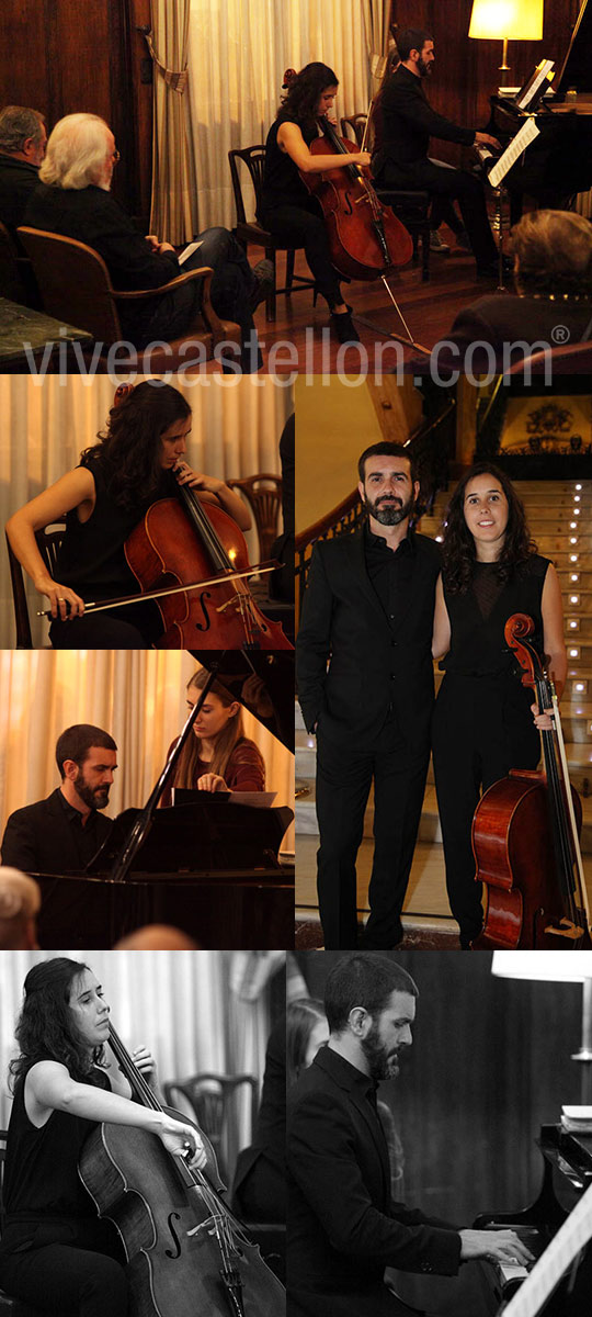 Concierto de Laura Gómez y Óscar Oliver en el Real Casino Antiguo de Castellón Concierto de Laura Gómez y Óscar Oliver en el Real Casino Antiguo de Castellón