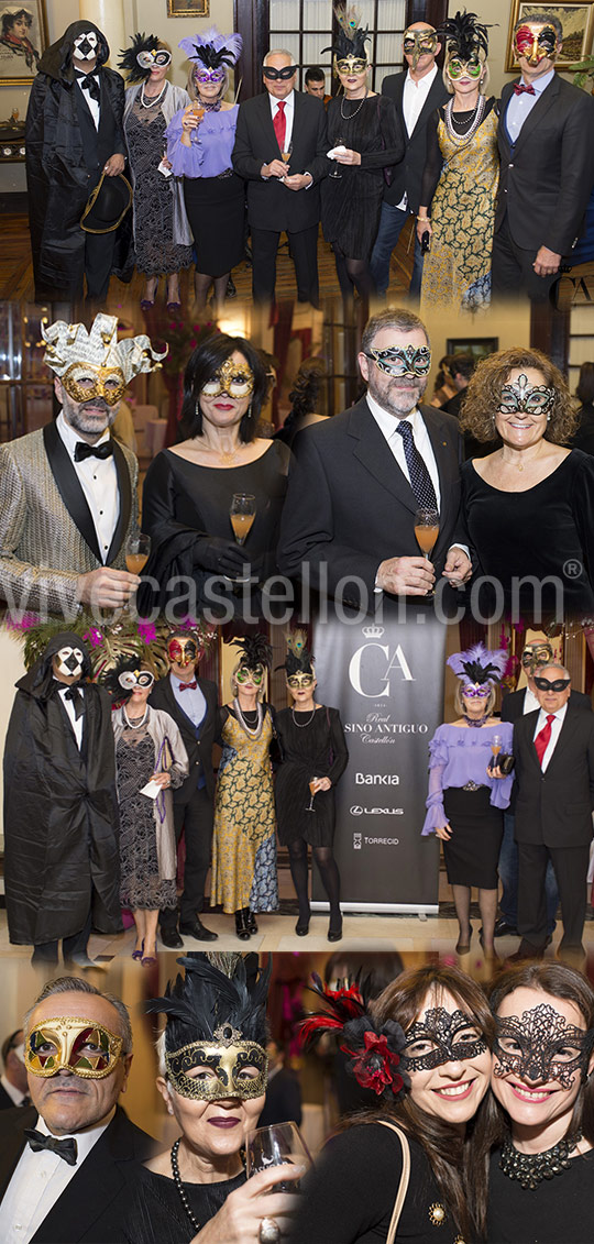 Baile de máscaras en el Real Casino Antiguo de Castellón