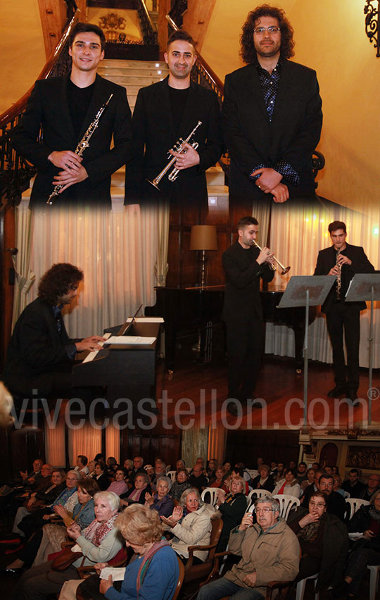 Concierto de música barroca en el Real Casino Antiguo de Castelló