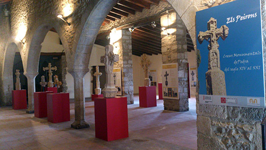 Castellfort acoge la exposición sobre ‘Els Peirons’ de Els Ports y El Maestrat