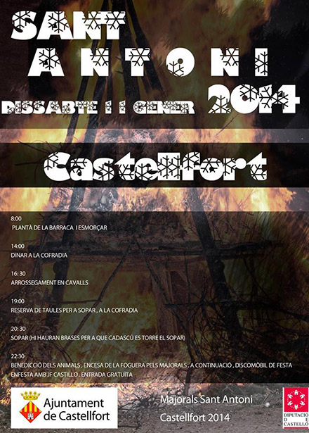 Castellfort celebra este sábado la fiesta de Sant Antoni