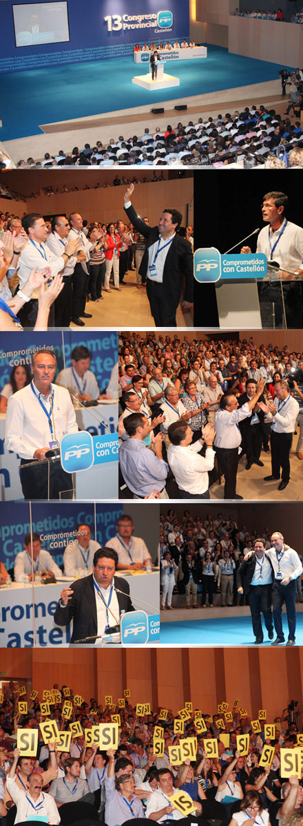 Castellón, 13 Congreso Provincial del PP