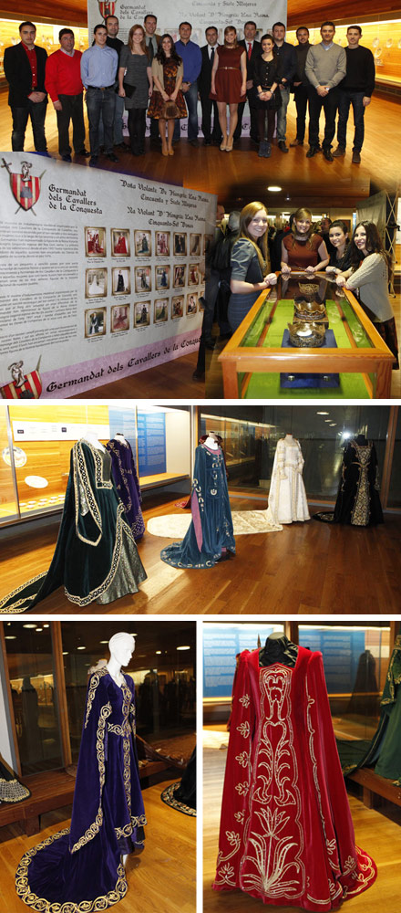Castellón, Inauguración exposición trajes medievales Castellón, Inauguración exposición trajes medievales