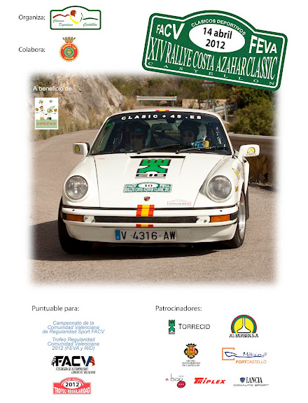 Castellón, XIV Rallye Costa Azahar Classic Castellón, XIV Rallye Costa Azahar Classic