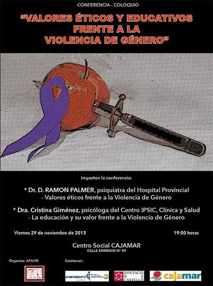 Valores éticos y educativos frente a la violencia de género Valores éticos y educativos frente a la violencia de género