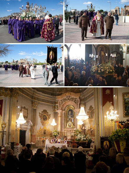 El Cristo de Medinaceli baja a Lledó El Cristo de Medinaceli baja a Lledó