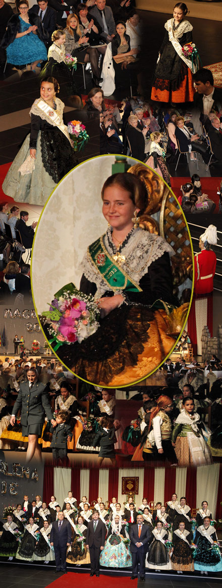 Castellón, La Galania reina infantil, 2013 Castellón, La Galania reina infantil, 2013