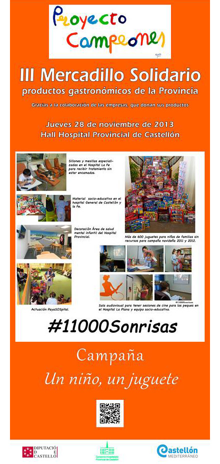 III Mercadillo Solidario Proyecto Campeones