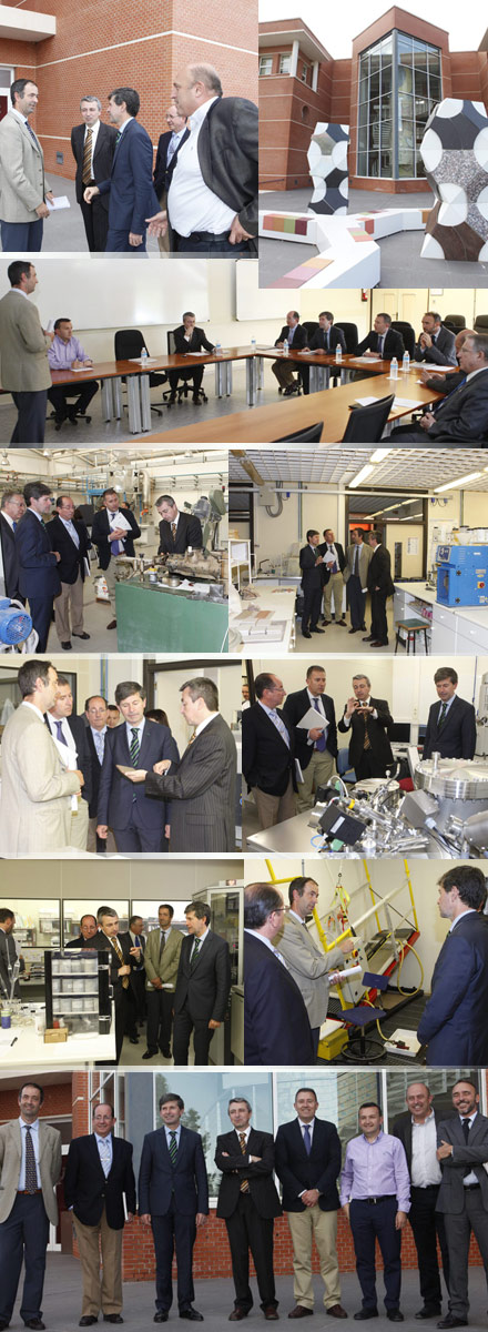 Alfonso Bataller visita el Instituto de Tecnología Cerámica, ITC Alfonso Bataller visita el Instituto de Tecnología Cerámica, ITC