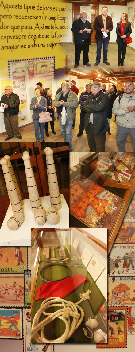 Castellón, exposición "Jocs Tradicionals al Món" Castellón, exposición "Jocs Tradicionals al Món"