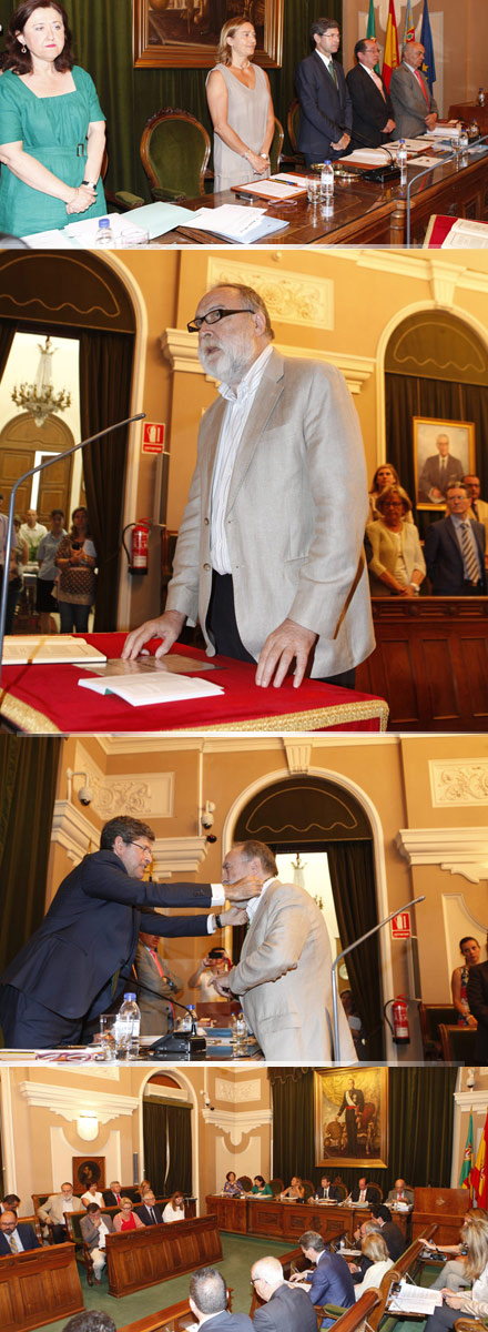 toma de posesión del concejal Juli Domingo, edil del grupo municipal del PSOE toma de posesión del concejal Juli Domingo, edil del grupo municipal del PSOE