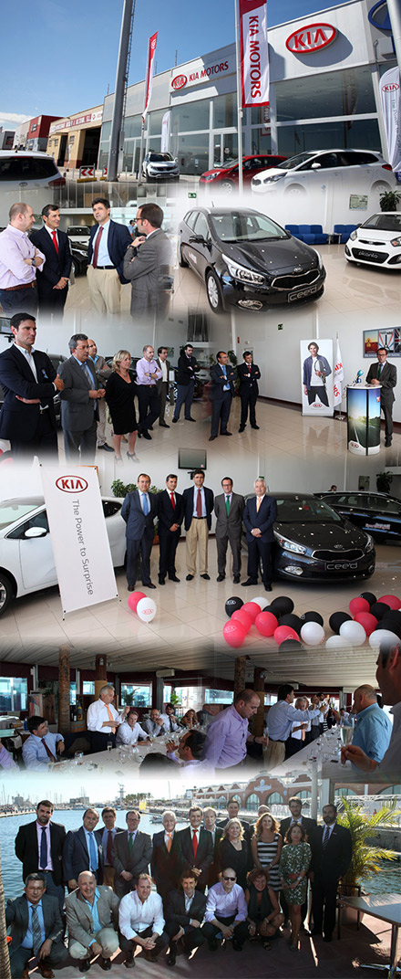 Representantes de Kia Motors Iberia inauguran la nueva exposición comercial de Automoción Cano en Castellón Representantes de Kia Motors Iberia inauguran la nueva exposición comercial de Automoción Cano en Castellón