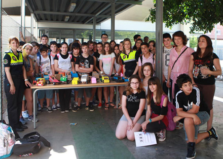 Crash Test, actividad de Educación en el IES Politécnico