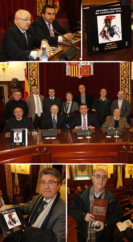 presentación del Anuario Taurino de Castellón 2012 presentación del Anuario Taurino de Castellón 2012