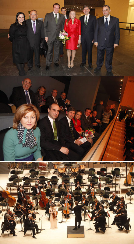 Actuación de la Bamberg Symphony Orchestra en homenaje a la reina de las fiestas Actuación de la Bamberg Symphony Orchestra en homenaje a la reina de las fiestas