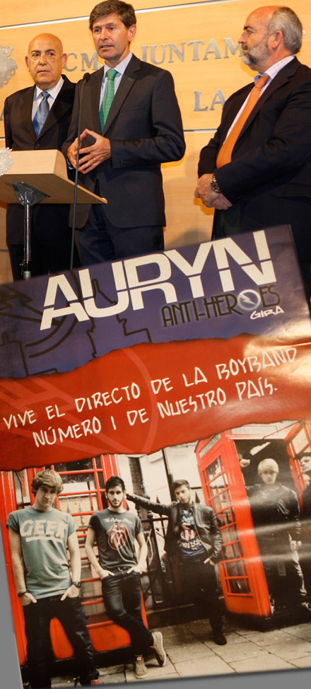 Concierto de Auryn el 30 de junio en el Palau de la Festa