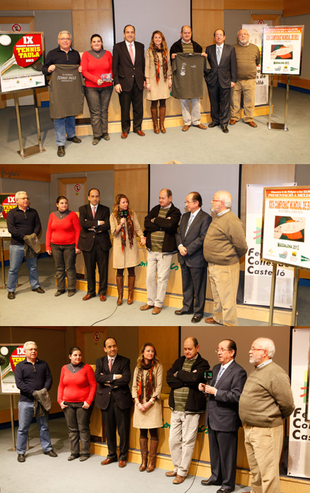 presentación del XXIV Campionat Mundial de Boli y el IX Torneig Magdalena de Tennis Taula presentación del XXIV Campionat Mundial de Boli y el IX Torneig Magdalena de Tennis Taula