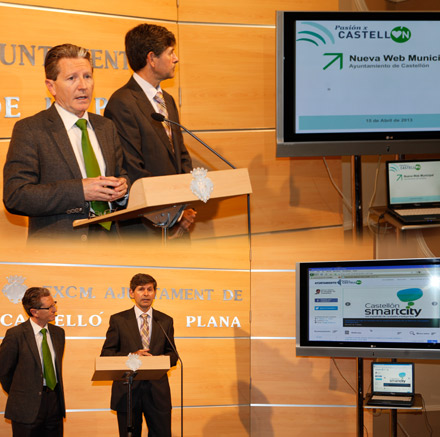 Presentación de la nueva web del ayuntamiento de Castellón Presentación de la nueva web del ayuntamiento de Castellón