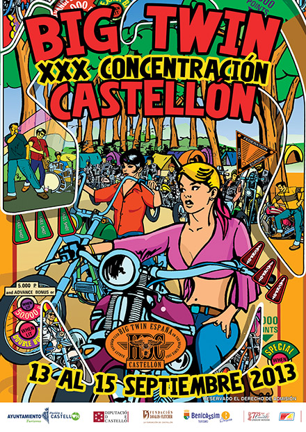 XXX Concentración Big Twin, del 13 al 15 de septiembre