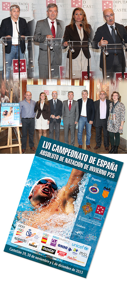 Presentación del LVI Campeonato de España Absoluto de Natación Presentación del LVI Campeonato de España Absoluto de Natación