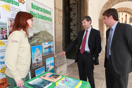 Mesa informativa sobre las Islas Columbretes Mesa informativa sobre las Islas Columbretes