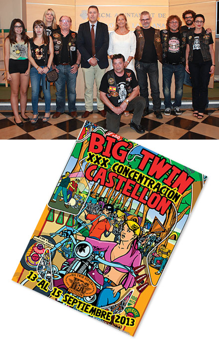 Presentación de la XXX Concentración Big Twin Castellón de Harley-Davidson